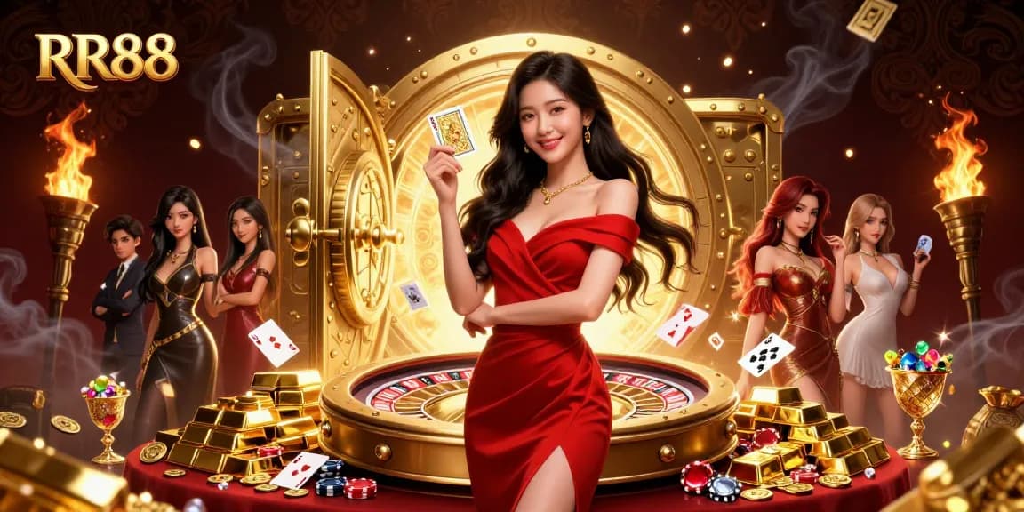 Experience the thrill of RR88 with elegant casino gaming, riches, and excitement!