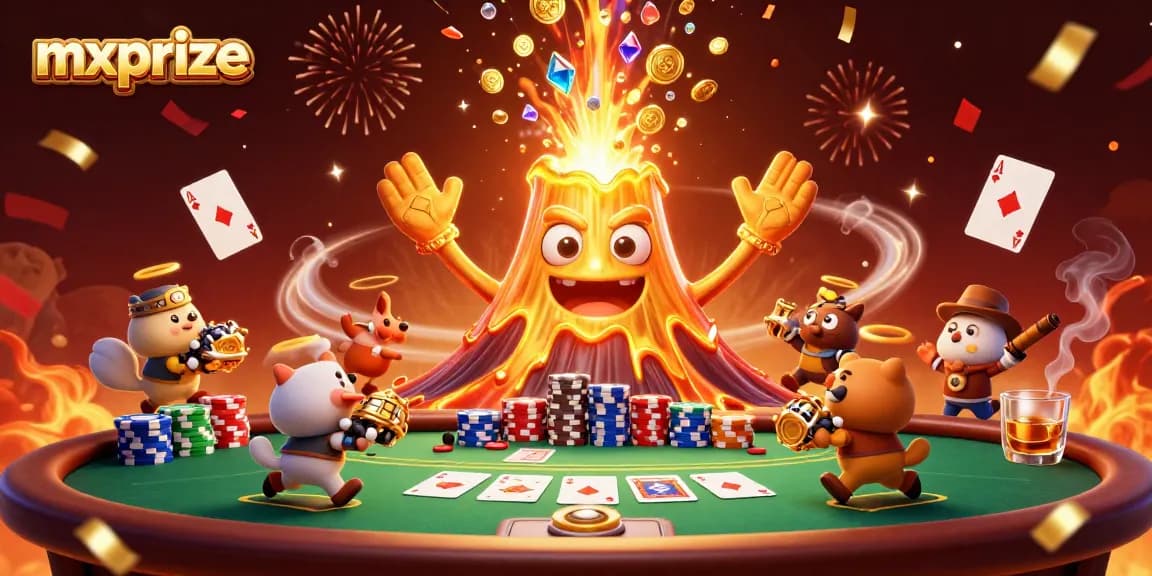 Spin the reels of excitement with MXPrize's vibrant casino adventure featuring thrilling poker elements.