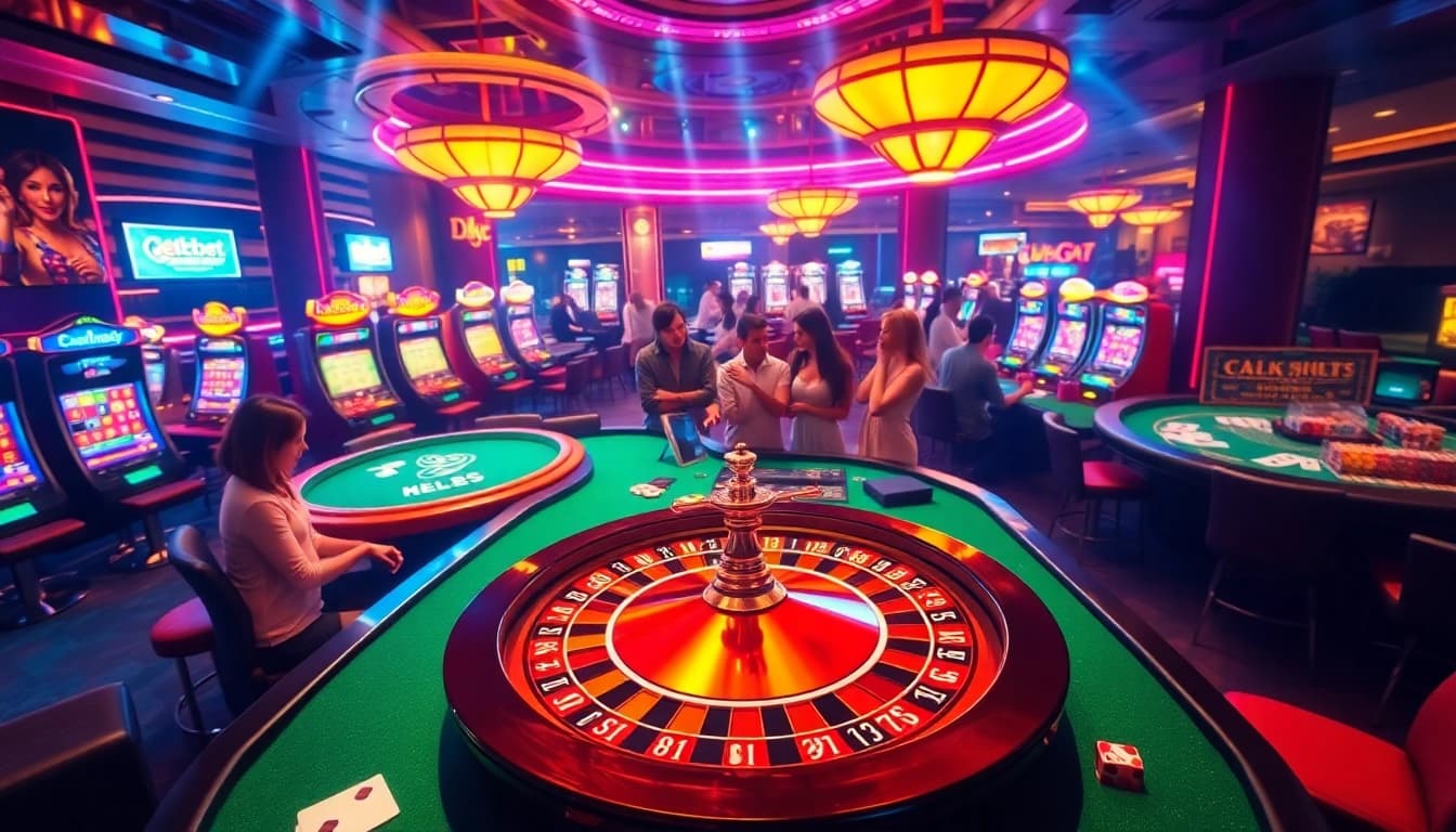 Excited gamblers at the roulette table engaging in a thrilling game at debet.spot casino.