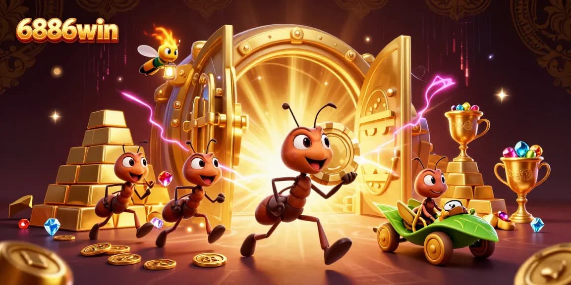 Experience the thrill of winning at 6886win with vibrant visuals and engaging characters.