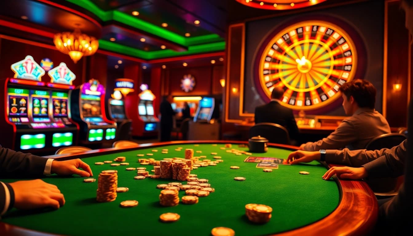 Engage in thrilling gambling experiences at https://f1686s.com/ with vibrant casino visuals.