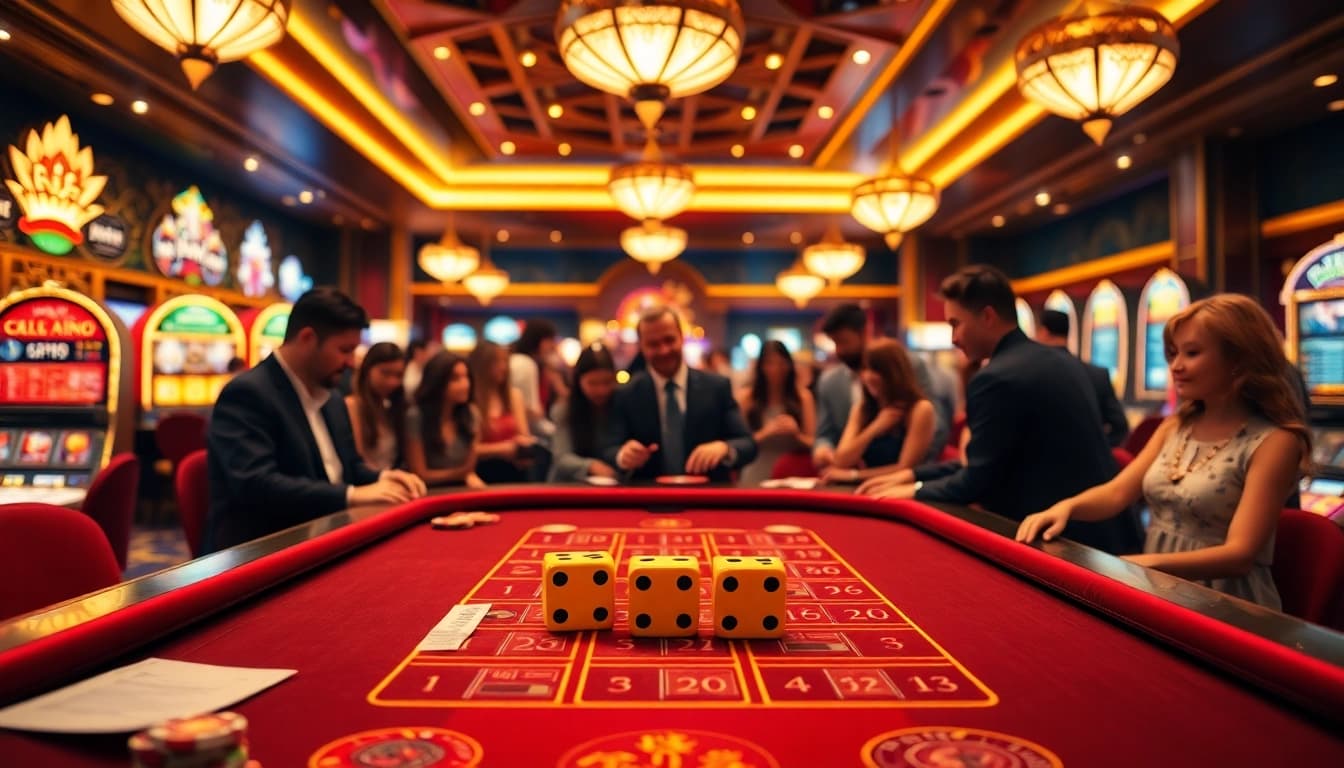 Sicbo gameplay featuring thrill-inducing dice rolls and betting excitement at MV88 casino