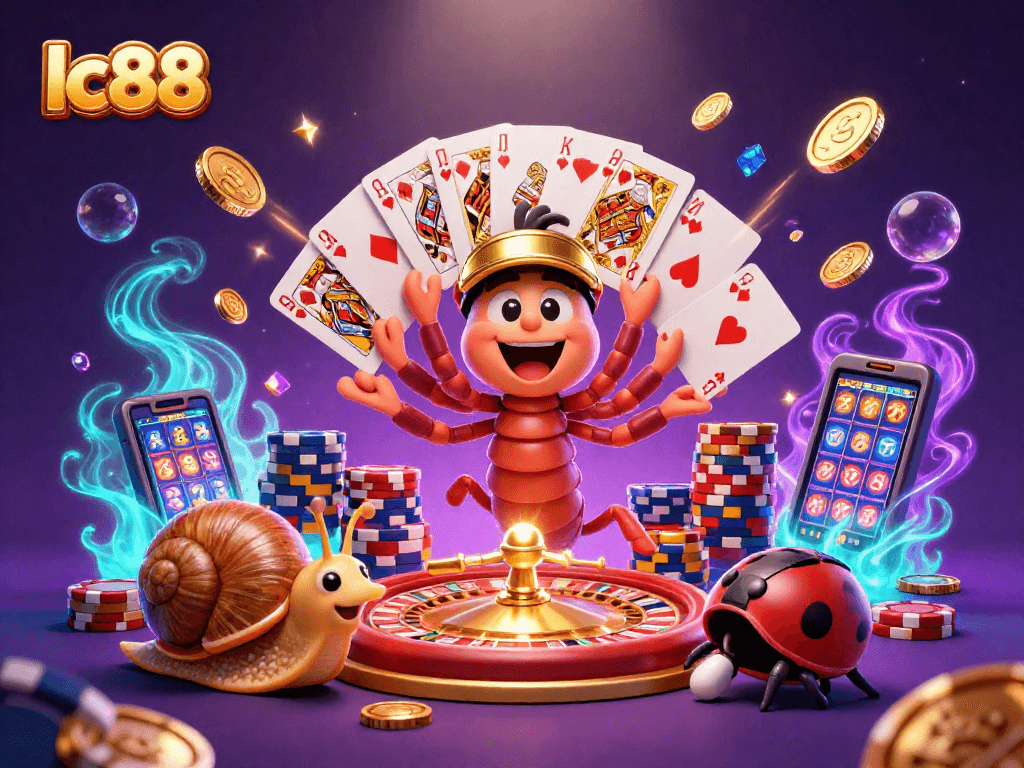 Engage in thrilling gameplay with lc88's colorful online casino adventures.