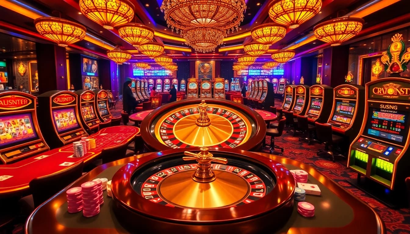 Experience thrilling gameplay at https://tg88u.com/ with vibrant slot machines and roulette action.
