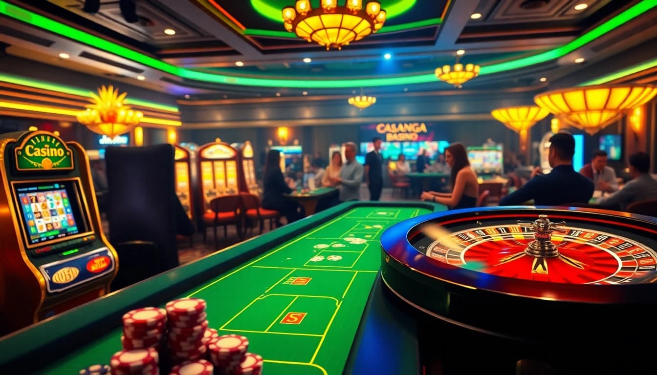 Experience thrilling online gambling at 33win with vibrant casino tables and exciting gameplay.