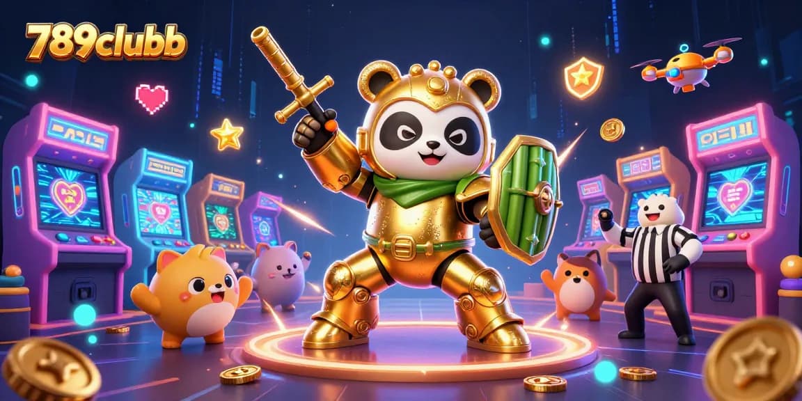 Engage in thrilling 789clubb adventures with dynamic gaming characters and vibrant casino visuals.