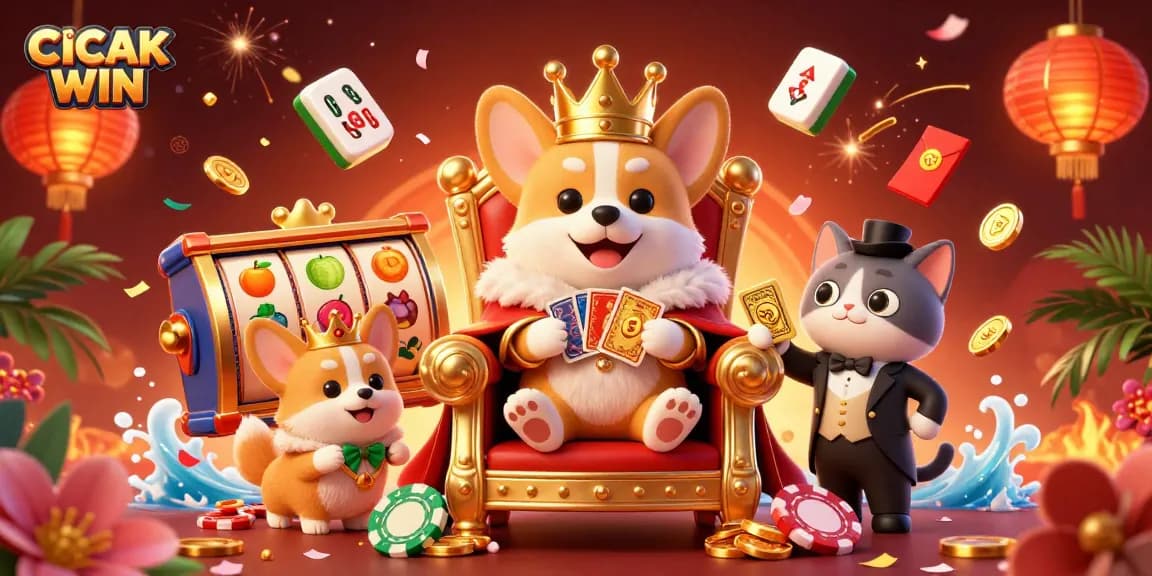 Engage in thrilling play at CICAK WIN with dynamic 3D gaming elements and vibrant characters.