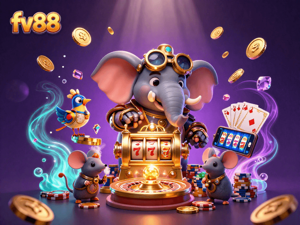 Engage with the fv88 steampunk themed slot machine adventure featuring dynamic gaming elements.