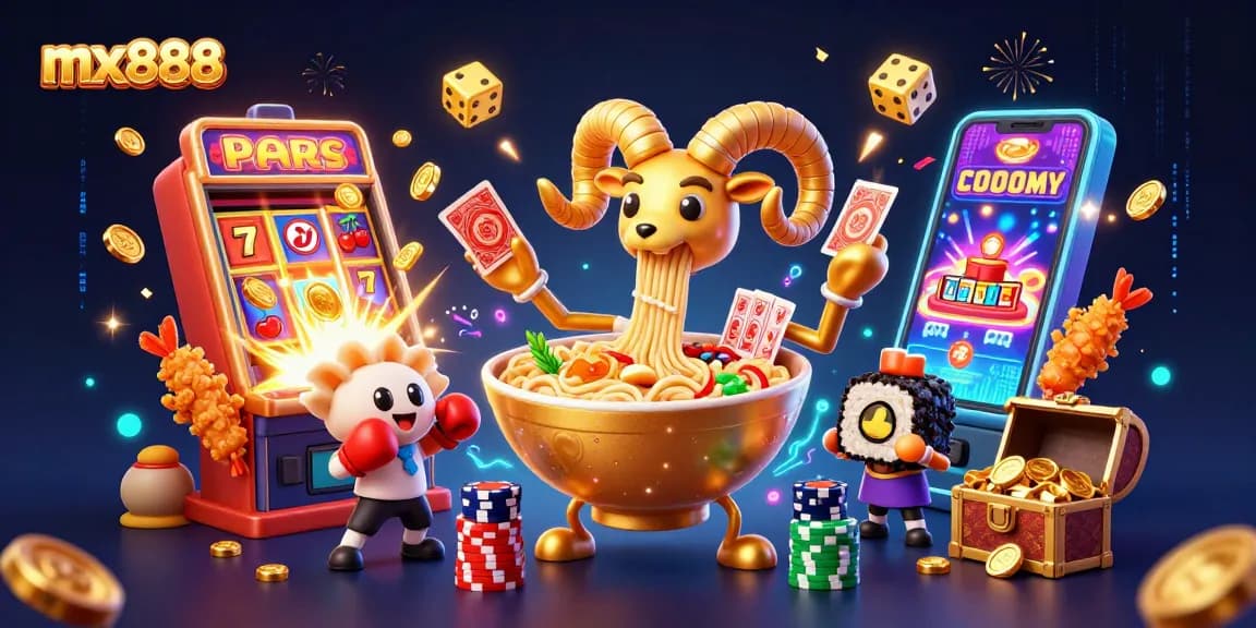 mx888 players enjoying vibrant casino action with dynamic characters and jackpot excitement