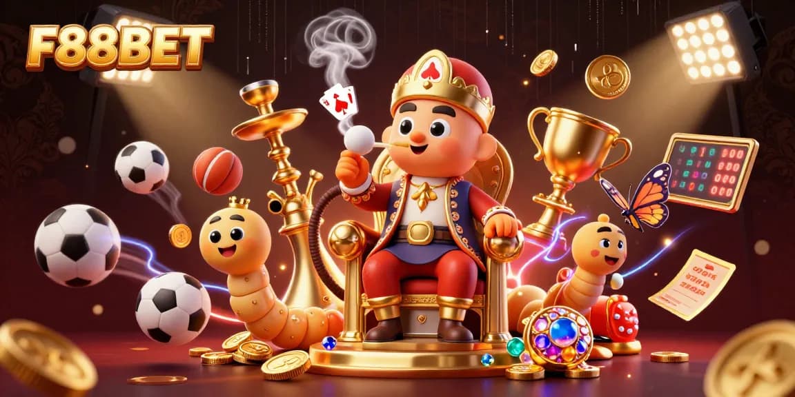 Experience thrilling betting action at F88BET with dynamic sports visuals and vibrant casino elements.