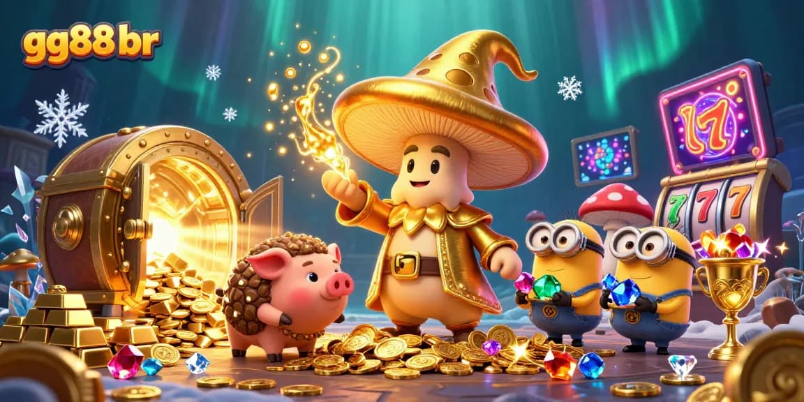 Engage in premium gaming experiences at gg88 br with vibrant slot machines and magical treasures.