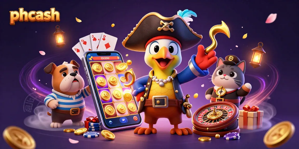 Engage in thrilling gameplay at phcash with colorful slots, coins, and dynamic characters.