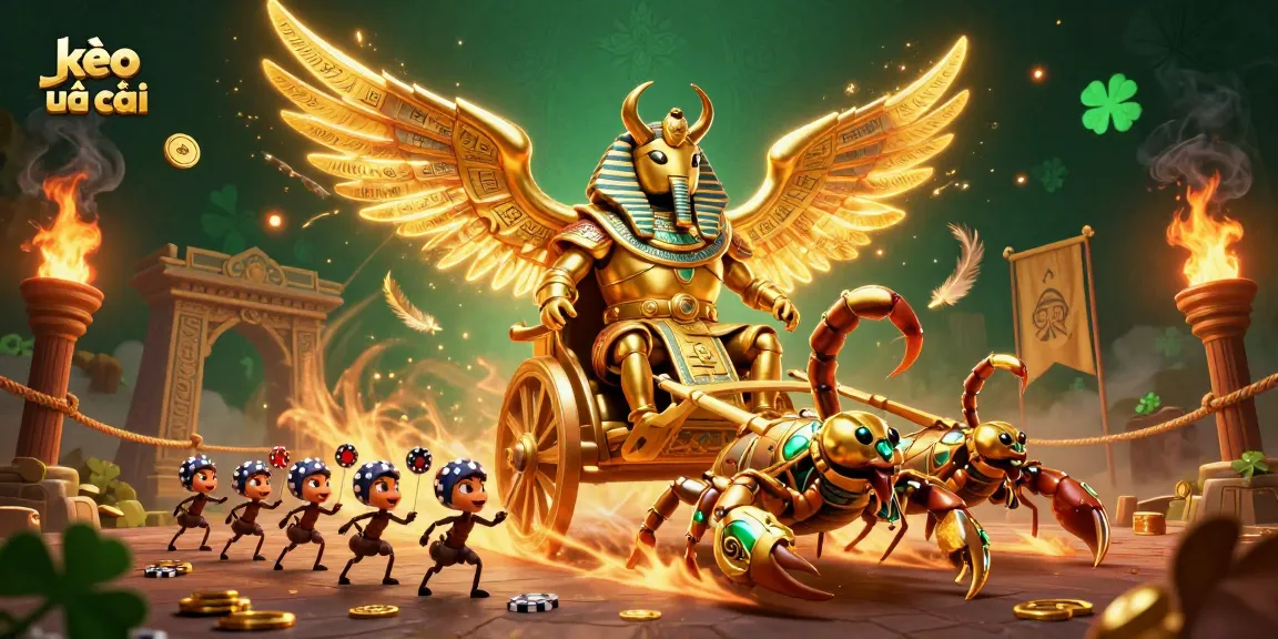 Experience kèo nhà cái with a lively 3D casino scene featuring unique characters and engaging action.
