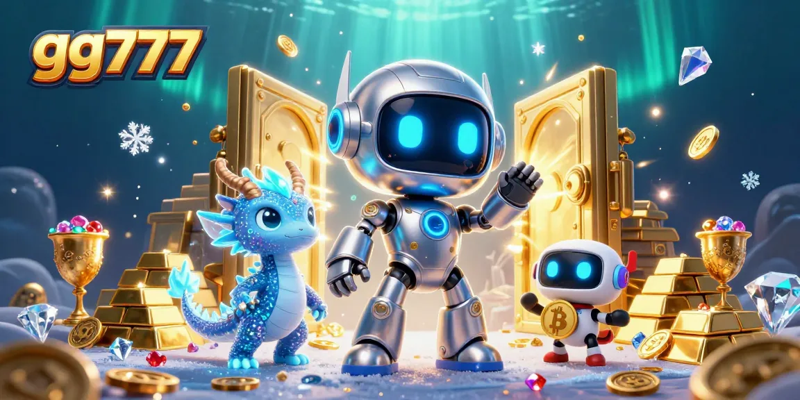 Spin and win big with gg777 in an immersive 3D casino world filled with treasures and vibrant characters.