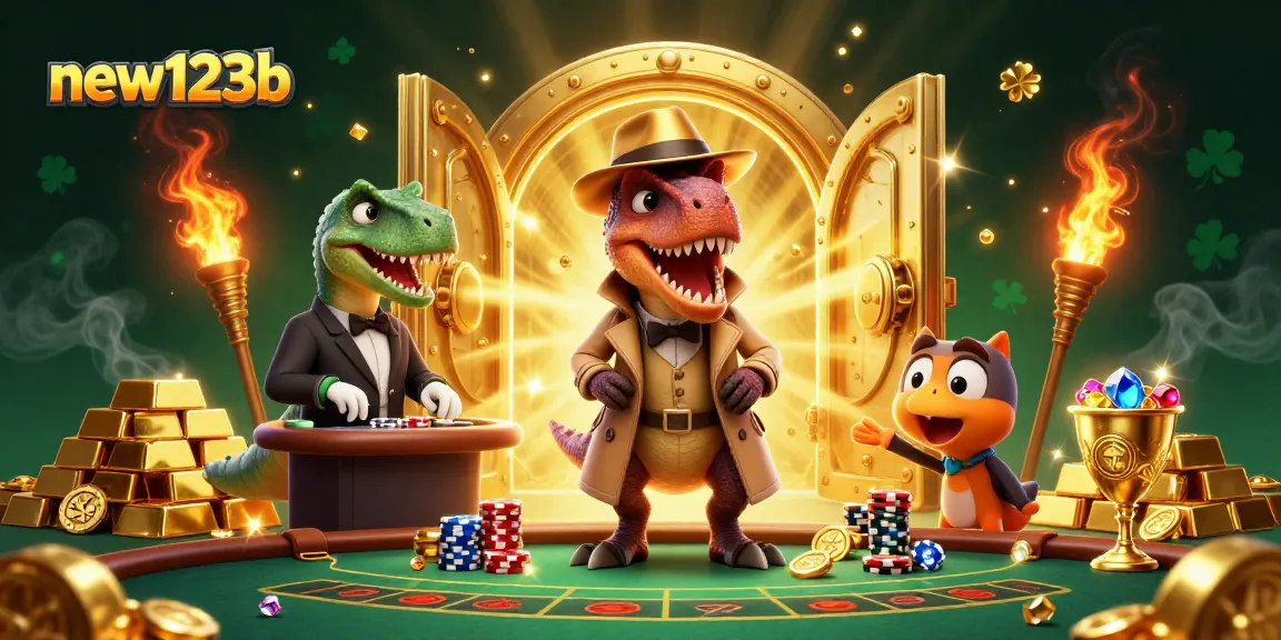 Join the adventure at new123b as the clever velociraptor stacks chips while evading the stegosaurus pit boss!