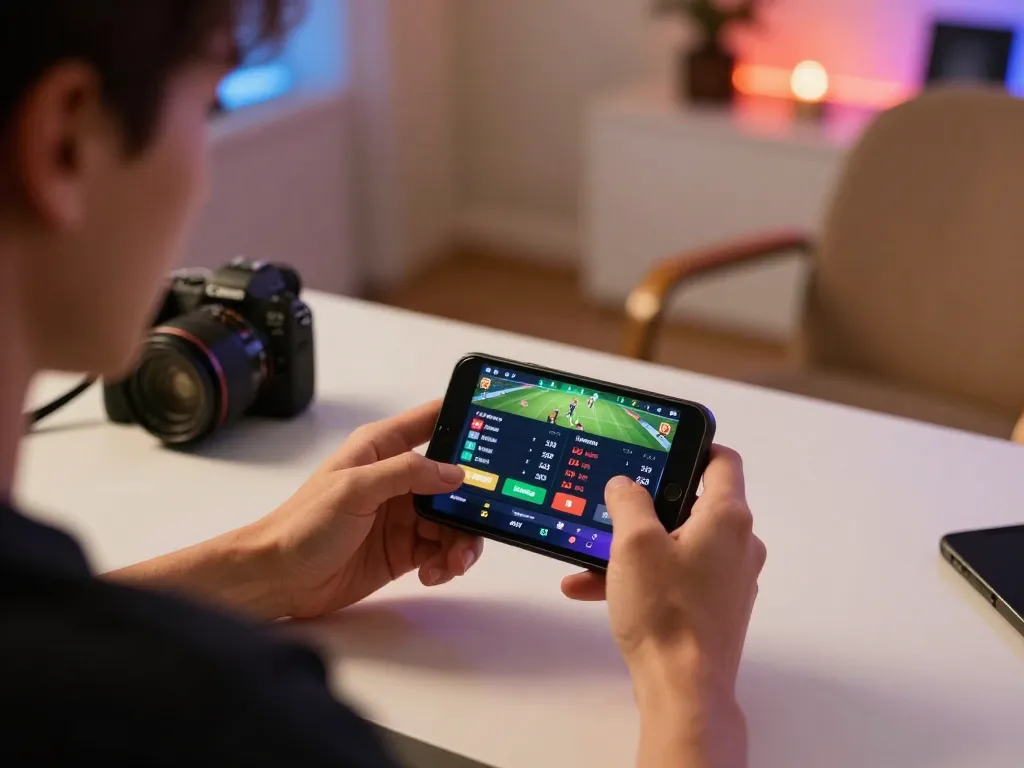 Experience thrilling action with okfun app, placing bets on exciting sports events via smartphone.