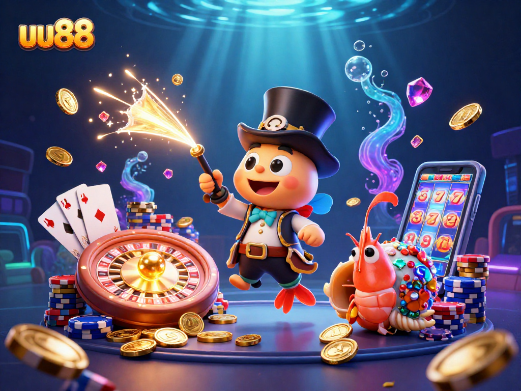 Experience thrilling gameplay at uu88 with a dazzling casino-themed underwater adventure