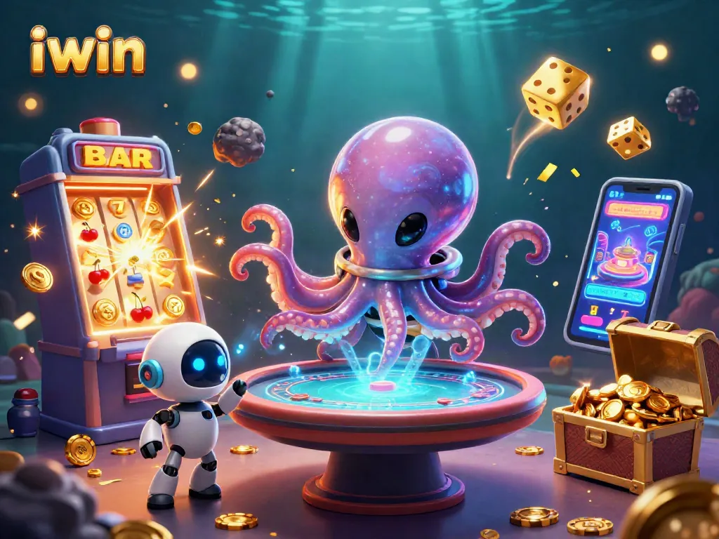 Engage with the thrilling iwin casino experience through colorful slot machines and dynamic gaming elements.