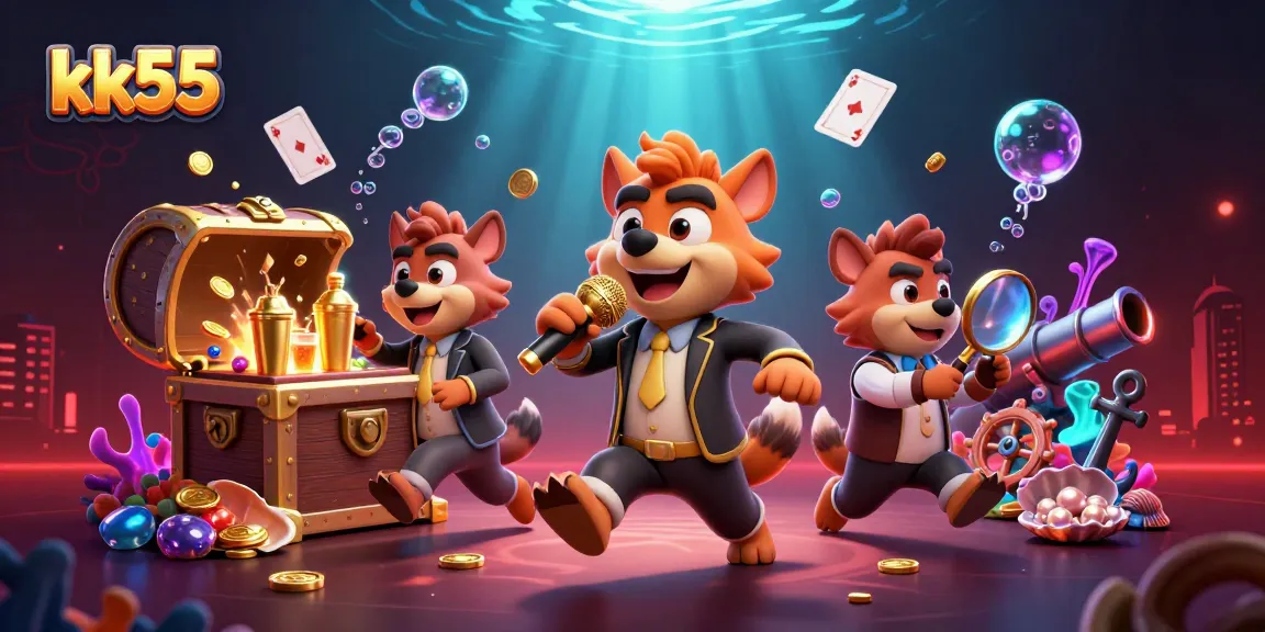 Experience the fun at kk55 as hyenas engage in casino entertainment with comedic flair.