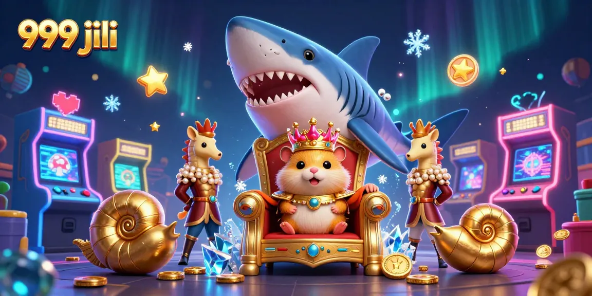 Engage with thrilling jackpots at 999 jili as a golden hamster king presides over epic gaming adventures.