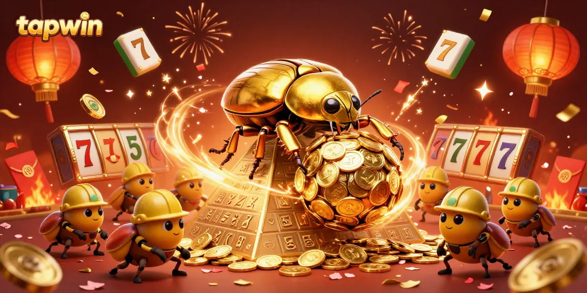 Experience the thrill of tapwin with dynamic casino elements and vibrant celebration effects in 3D.
