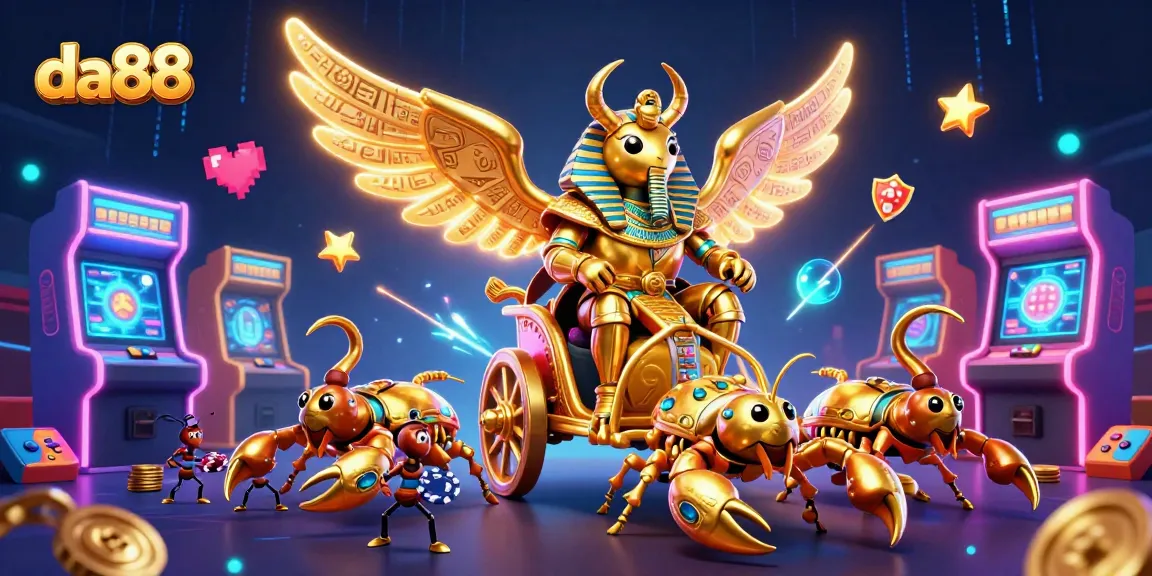 Bet on winning strategies with da88 showcasing vibrant 3D casino elements in a captivating scene.